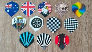 Standard darts flights - 12 patterns - Picture 1 of 13