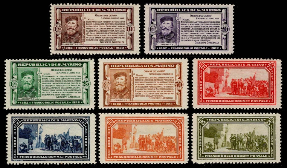 Bisagras San Marino Scott 143 sin usar. Foto 1 de 1