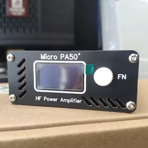 50 W 3,5-28,5 MHz Micro PA50+ HF Endstufe mit 1,3" OLED Bildschirm - Bild 1 von 17