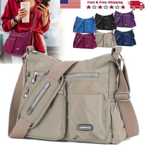 Womens Shoulder Bag Purse Waterproof Messenger Cross Body Ladies Handbag Bag - Picture 1 of 19