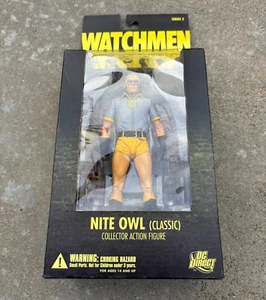 DC Watchmen Nite Owl (Classic) Series 2 Collector Action Figure NIB - Picture 1 of 1