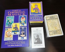 Tarot of Ceremonial Magick By Lon Milo DuQuette (Book And Tarot Cards) (Rare)