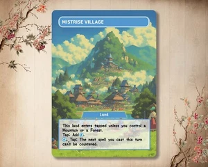 Mistrise Village - High Quality Anime Land Custom Art [ Full Art ] - Picture 1 of 1