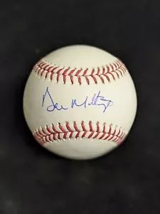 Don Mattingly Signed Baseball Autographed MLB Rawlings JSA COA - Picture 1 of 5