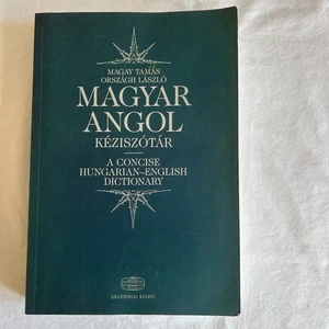Concise English-Hungarian Dictionary: Angol Magyar Nagyszotar by L. Orszagh; - Picture 1 of 5