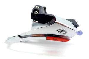 Shimano SLX FD-M665 2x9 Speed 34.9mm Front Derailleur -- w/31.8mm adapter - Picture 1 of 8