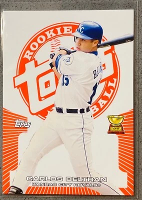 2005 Topps Rookie Cup Baseball MLB #116 Carlos Beltran /499 Red Insert Royals - Image 1 of 2