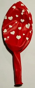 Qualatex Printed Heart Balloons - Printed - Jumbo - Stuffers - Picture 1 of 17