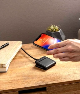 Mophie Mini Wireless Charging Pad 5W _ Black - Picture 1 of 4
