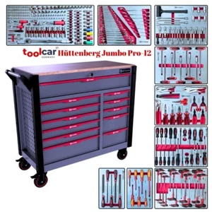 Toolcar Hüttenberg Jumbo Pro 12 Werkstattwagen Werkzeugwagen - Bild 1 von 10