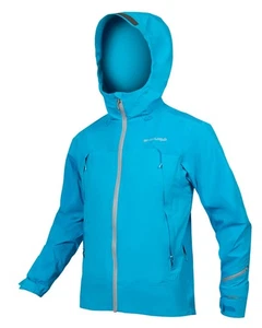 Cycling Jacket Endura MT500 Waterproof II MTB Biking Mens L. Blue.  RRP £229 - Picture 1 of 2