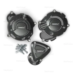 For Triumph Speed Triple 1200RS 2018-2025 Carbon Fiber Engine Protection Cover - Picture 1 of 6