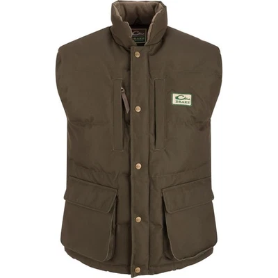Drake Waterfowl Throwback 80 Featherless Puffer Vest - Image 1 of 4