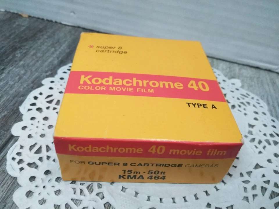 Kodak Kma-464 Super 8 Kodachrome 40 Movie Film