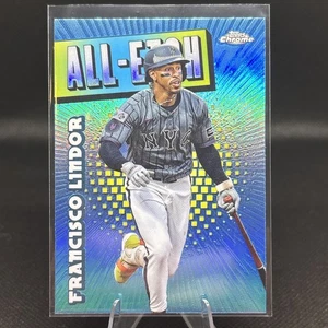 2025 Topps Chrome All-Etch Francisco Lindor #CAE-10 NY Mets - Picture 1 of 2