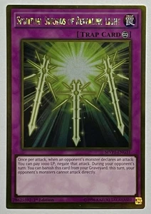 Spiritual Sword Of Revealing Light MVP1-ENG31 (NM) Gold Secret Rare 1st Edition - Picture 1 of 3