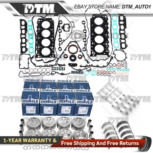 Engine Rebuild Overhaul Pistons Bearing Kit FOR Porsche Cayenne Turbo 4.5T M48 - Picture 1 of 6