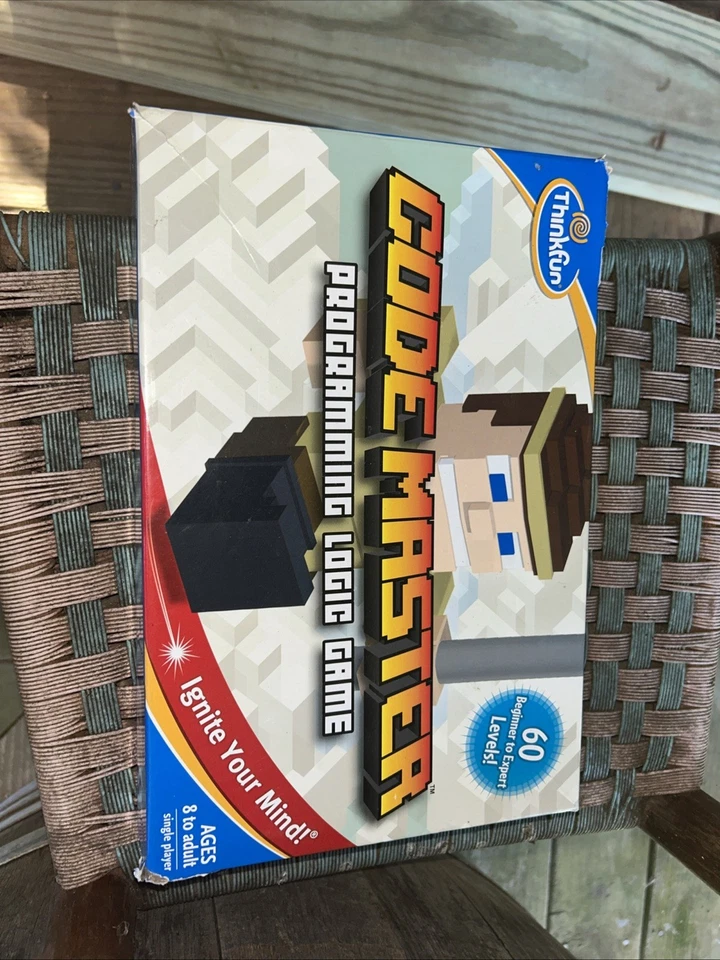 Jogo de lógica de programação Thinkfun Code Master usado apenas peças para um jogador.. - Imagem 1 de 4