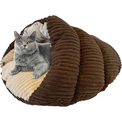 Cama para gatos Spot Sleep Zone Cuddle Cave para gatos de interior y mini perros cómoda duradera Foto 1 de 4