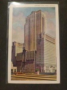 Chicago Civic Opera POSTED c.1939 - Bild 1 von 2