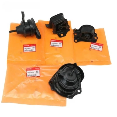 OEM 4pcs Engine & Trans Motor Mounts For 98-02 Honda Accord 2.3L I4 Auto Trans - Image 1 of 4