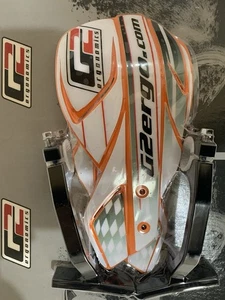 G2 ERGONOMICS XC1 HANDGUARDS ORANGE WHITE - Picture 1 of 1