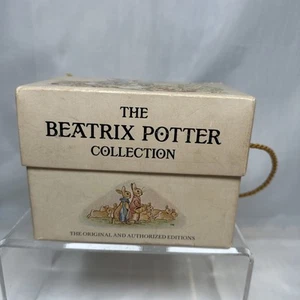 Vintage 1986 THE BEATRIX POTTER COLLECTION Box Set of 12 Books - HC GC - Imagen 1 de 4