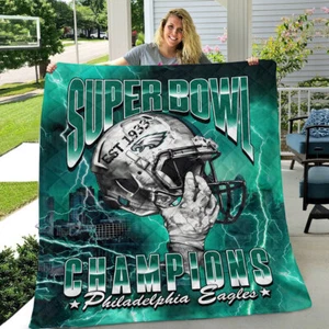 Philadel*phia Eagles Quilt Blanket - Picture 1 of 1
