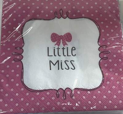 Bow or Bowtie? Gender Reveal Pink Blue Baby Shower Party Paper Beverage Napkins - Image 1 of 2