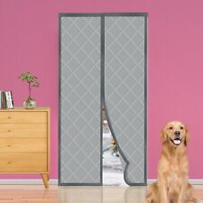 Magnetic Thermal Insulated Door Curtain for Winter,Fit Door Size 32 x 80 Inch