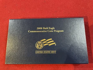 2008 BALD EAGLE COMMEMORATIVE COIN PROGRAM ORIGINAL US MINT PACKAGING - Picture 1 of 6