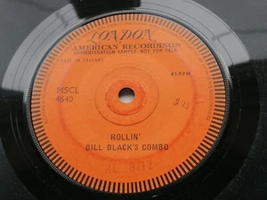 BILL BLACK'S COMBO UK ONE SIDED LONDON DEMO ROLLIN' - Imagen 1 de 2