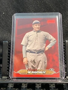 Honus Wagner 2024 Topps Stadium Club Red Foil - Pirates - Picture 1 of 2