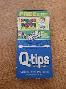 Rare find for collectors and fans of Q-Tips brand. A vintage pack of 170 cotton - Picture 1 of 10