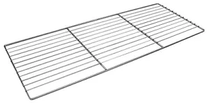 Ziegel zum Selbermachen Edelstahl BBQ Wärmen Kochen Grill 67 cm x 26,6 cm - Bild 1 von 5