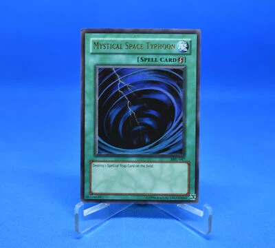 Yu-Gi-Oh! Mystical Space Typhoon [MRL-047] Ultra Rare LP "Spell Card" Text - Image 1 of 2