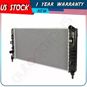 Aluminum Radiator Fits 2006-2011 Chevrolet Impala 3.5L Silver Crossflow - Picture 1 of 11