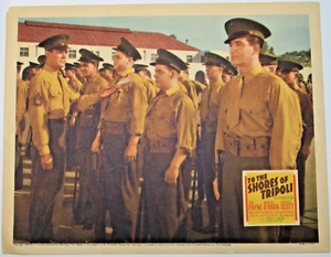 1942 To The Shores Of Tripoli, WWII, USMC, John Payne, Randolph Scott, Marines - Picture 1 of 1
