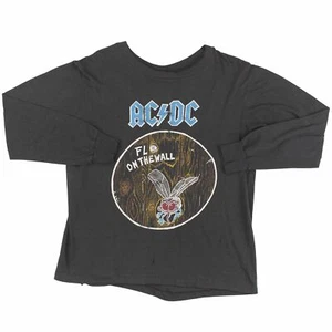 Vintage ACDC shirt 80s long sleeve - Picture 1 of 8