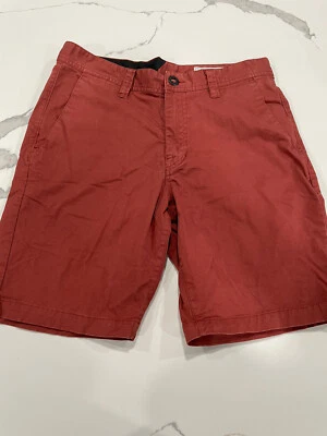 Volcom Chino Shorts Sz 31 Rust AK3 - Image 1 of 4