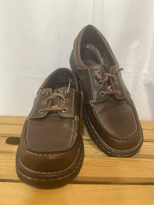 Mocasín grueso vintage raro, años 90 para mujer talla 9 de Lower East Side imitación cuero Foto 1 de 4