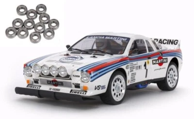 Tamiya Lancia 037 Rally 1/10 kit TA-02S WA avec roulement à billes #300058654KU - Photo 1/2