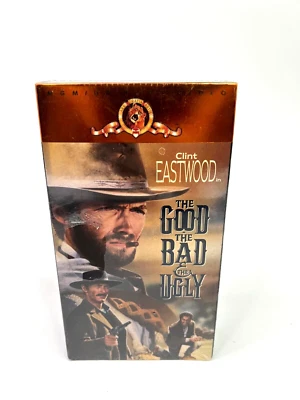 The Good, the Bad and the Ugly (New Sealed VHS) Clint Eastwood, Western Legends - Image 1 of 4