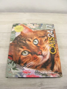 Cats 24/7 Rick Smolan David Cohen 2005 HC/DJ 1st Ed. Funny Cute Cuddly Crazy  - Picture 1 of 17