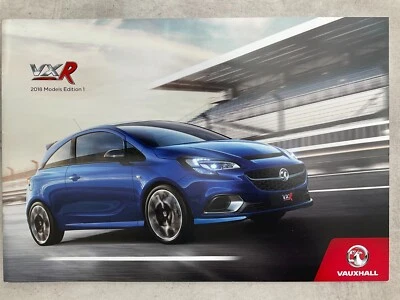 Vauxhall VXR Range UK Market Car Sales Brochure - October 2017 - Image 1 of 4