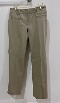 Kenneth Cole 女式裤子米色 4 码 — 第 1/4 张图片