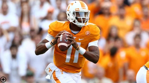 Joshua Josh Dobbs Tennessee 11x17 Poster Print Great 4 Autographs Orange Jersey Cover