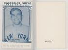 1977 Exhibits Baseball's Great Hall Of Fame Reprints Blue Ink Yogi Berra Hof