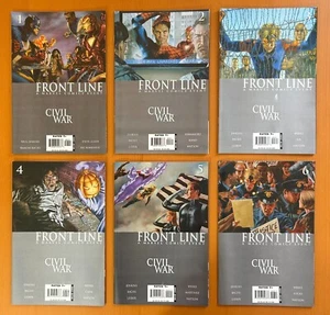 Front Line - Civil War #1, 2, 3 up to 11 complete series (Marvel 2006) 11 comics - Picture 1 of 9