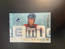 2003-04 Upper Deck Premier Collection Stars Jersey /250 Todd Bertuzzi #ST-TB